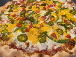 Beef Mexican Pizza
